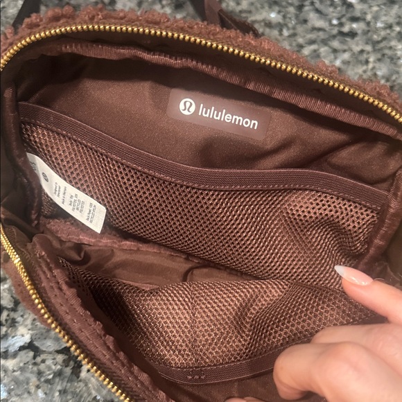 Brown Sherpa Belt Bag - Picture 5 of 5